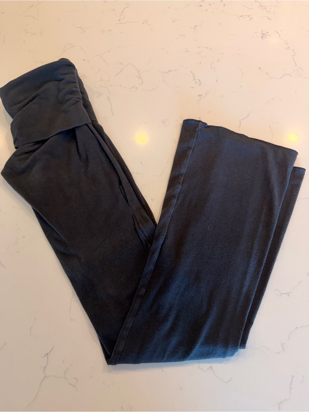SKIMS Black Stretch Leggings